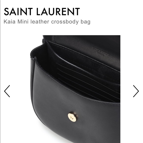 Yves Saint Laurent Bags Ysl Kaia Mini Leather Crossbody Bag Poshmark